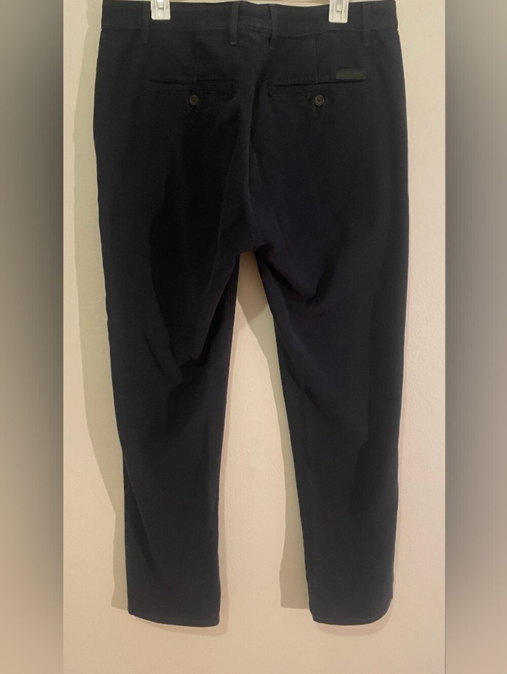 AG Adriano Goldschmied Jeans The Marshall Slim Chinos 36 X 30 Navy Golf Casual - Picture 4 of 6